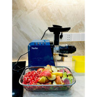 Máy Ép Chậm Trục Ngang KARLIN X5 – Ép Rau Củ – Kiệt Bã – Dễ Vệ Sinh – Đa Năng (Xay Cafe, Làm Mì Sợi, Thái Củ Quả, Làm Ke