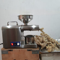 Máy ép dầu dừa, dầu đậu phộng 4kg/h điều chỉnh nhiệt