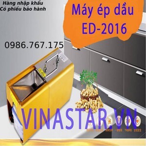 Máy ép dầu lạc đậu phộng gia đình ED-2016