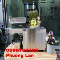 Máy ép dầu lạc gia đình inox 304 siêu bền