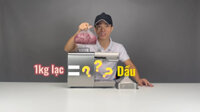 Máy ép dầu mini F-ZO – thử nghiệm 1kg lạc ép được bao nhiêu dầu?
