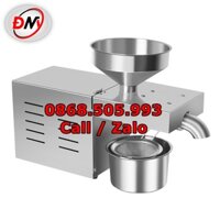 Máy ép dầu mini gia đình DM-03 ép dầu lạc , vừng ,mè , bơ,đỗ đen ... giá rẻ