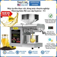 Máy ép dầu thực vật chuyên nghiệp thương hiệu cao cấp Septree T3 - Công suất 1200W