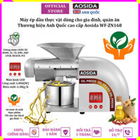 Máy ép dầu thực vật ép nóng và lạnh Aosida WF-ZN168 1800W - Bảng điều khiển điện tử - BH 12 THÁNG