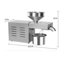 Máy ép dầu thực vật gia đình 3-4kg 1 giờ