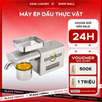 Máy Ép Dầu Thực Vật KAW Đa Năng Nhiều Mức Nhiệt Phù Hợp Công Nghệ Ép Chậm Kiệt Bã Sản Lượng Dầu Cao