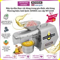 Máy ép dầu thực vật nóng và lạnh thương hiệu Anh Quốc AOSIDA WF-J168 1800W - Bảo Hành 1 Năm