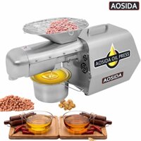 Máy ép dầu thực vật NÓNG và LẠNH. Thương hiệu Anh Quốc AOSIDA cao cấp WF-J168