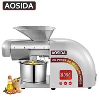 Máy ép dầu thực vật thương hiệu Aosida WF-ZN168 - 2 trục ép nóng và lạnh - Công suất 1800W - Hàng Nhập Khẩu