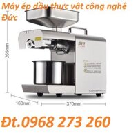 Máy ép dầu thực vật YF-J508-1 toàn bộ máy bằng inox 304 công nghệ Đức