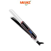 Máy ép duỗi, là, uốn xoăn tóc Hàn Quốc cao cấp tạo kiểu tóc 3 trong 1 - máy kẹp tóc cao cấp NA-8868 MIANZ GROUP - Trắng