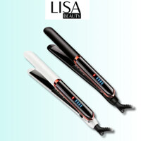 Máy ép duỗi tóc, máy uốn xoăn tóc Hàn Quốc cao cấp 3 trong 1 cao cấp Lisa Beauty A12