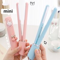 Máy ép duỗi tóc thẳng mini NAMIA BEAUTY chống bỏng, tạo kiểu tóc mái