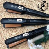 Máy ép duỗi tóc TOKYO 100% Nhật Bản , lưỡi sứ kẹp bóng tóc , ko bị cắn tóc , hàng cty độ bền trên 5 năm