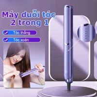 Máy ép duỗi tóc uốn tóc xoăn Hàn Quốc 3in1, thanh gốm là tóc nhanh, giúp kẹp thẳng tóc tránh hư tổn