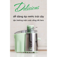 Máy Ép Hoa Quả Kae TRJ109 Công Suất 800W, Apollo Ép Nguyên Quả Công Nghệ Hiện Đại, 2 Chế Độ Ép Phù Hợp Nhu Cầu Nội Trợ