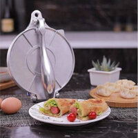 Máy Ép Làm Bánh Tortilla Press Hợp kim nhôm Hướng dẫn sử dụng Maker Công cụ ép để làm Pizza Pie Patty