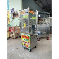 Máy ép mía mini ép 2 cây - XE ĐẨY BÁN HÀNG TNC