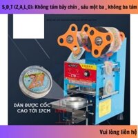 Máy ép miệng ly bán tự động ETON A9 - Máy dập miệng cốc bán tự động ETON A9 - Máy ép cốc trà sữa ETON A9 (X)