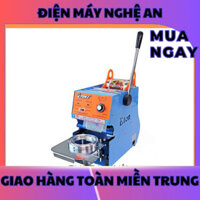Máy ép miệng ly Eton D6- Máy dán miệng ly - Máy dập miệng ly - Máy dập nắp cốc - Máy dập nắp cốc nước mía (NA)