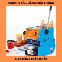 Máy ép miệng ly Eton D6- Máy dán miệng ly - Máy dập miệng ly - Máy dập nắp cốc - Máy dập nắp cốc nước mía (V)