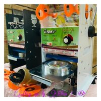 Máy ép miệng ly, Máy dán miệng ly, Máy dập cốc, Máy dập ly, Máy cán nắp, Máy ép ly Eton D1, D7, B9, D6, S21, A9, Sj700