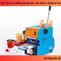 Máy ép miệng ly nhựa Eton D6 - Máy dán miệng ly - Máy dập nắp cốc nước mía, cốc trà sữa 380-500ml (30)