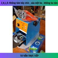 Máy ép miệng ly nhựa IC-25 - Máy dán miệng ly - Máy dập nắp cốc nước mía, cốc trà sữa 380-500ml