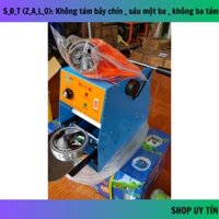 Máy ép miệng ly nhựa IC-25 - Máy dán miệng ly - Máy dập nắp cốc nước mía, cốc trà sữa 380-500ml (40)