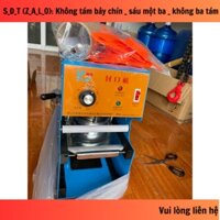 Máy ép miệng ly nhựa IC-27 - Máy dán miệng ly - Máy dập nắp cốc nước mía, cốc trà sữa 380-700ml (30)