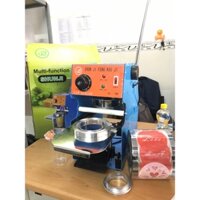 Máy ép miệng ly trà sữa SJ700, máy dán nắp ly nhựa, dán miệng ly trà sữa 500-700ml