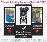 Máy Ép Miệng Ly Trà Sữa Tự Động Hoàn Toàn FEST® RC-995S (Đài Loan)