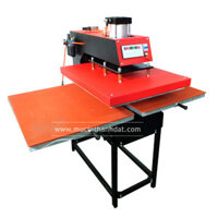 Máy Ép Nhiệt Thủy Lực Hơi 2 Mâm Khổ 40×60