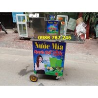 Máy ép nước mía có bàn lửng motor 1500W siêu khỏe
