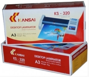 Máy ép Plastic khổ A3 Kansai 320