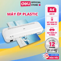 Máy Ép Plastic Khổ A4 Deli Chính Hãng Chuyên Dụng Dễ Dàng Sử Dụng Phù Hợp Ép Màng Ảnh, Poster-E2132