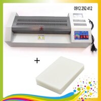 Máy ép plastic YT320 + 1 tập giấy A4 80mic giá rẻ