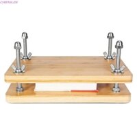 Máy ép sách tre CYBERGLIDE, Bộ dụng cụ đóng sách 2 / 3 lớp bằng gỗ, bền bỉ Dễ sử dụng Máy ép sách di động chắc chắn Công cụ đóng sách
