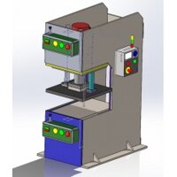 Máy ép thủy lực chữ C 100 tấn DP-METL100T