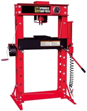 Máy ép thủy lực dùng tay và khí nén 50 tấn Kocu TY50001