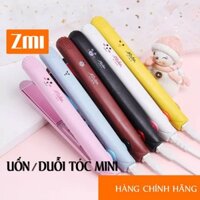 Máy ép tóc duỗi tóc là tóc uốn tóc mini  2 trong 1, tạo kiểu tóc siêu đơn giản
