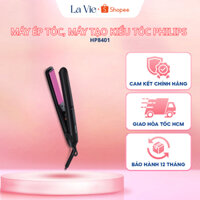 Máy ép tóc, máy tạo kiểu tóc Philips HP8401, an toàn không gây hư tổn, bảo hành 2 năm | Hàng chính hãng