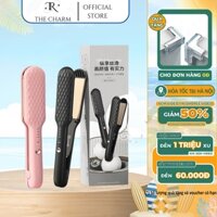 Máy Ép Tóc Mini Tự Động Hàn Quốc 3 in 1 Silky Duỗi Tóc Uốn Tóc Làm Tóc Xoăn Ion Âm Làm Nóng Siêu Nhanh 4 Mức Nhiệt