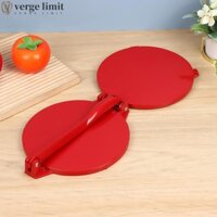 Máy ép Tortilla VERGE LIMIT, Máy ép Tortilla chống dính thủ công, Tay cầm có thể gập lại bền bỉ Có thể tháo rời Bánh bao nhôm ép da Pizza