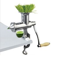 Máy ép trái cây  cỏ lúa mì bằng tay chất liệu inox Manual Wheet Grass Juicer