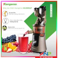 MÁY ÉP TRÁI CÂY KANGAROO KG200SJF MÁY ÉP CHẬM 665ml - 200W Hàng Chính Hãng