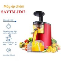 MÁY ÉP TRÁI CÂY/ MÁY ÉP CHẬM SAVTM JE07  ( GIA DỤNG HÀNG NGÀY GIÁ RẺ )