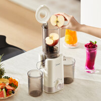 Máy Ép Trái Cây Midea MJC121S0BPWE (Máy Ép Chậm Công Suất 120W, Đường Kính Cối Ép 98mm)