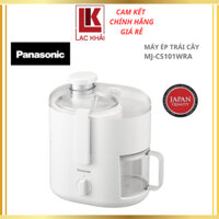 Máy ép trái cây Panasonic MJ-CS101WRA - Ép nhanh nghiền kiệt với mâm xay 100% kim loại - Hàng chính hãng