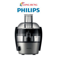 Máy ép trái cây Philips HR1836/00 - Hàng chính hãng - Công suất 500W lưỡi dao bằng thép không gỉ cối bằng nhựa nút vặn dễ thao tác tự ngắt khi quá tải